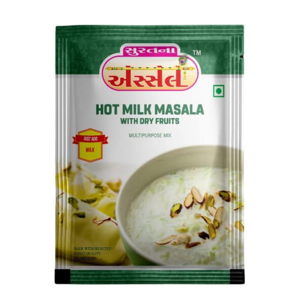 Hot Milk Masala with Dry Fruits