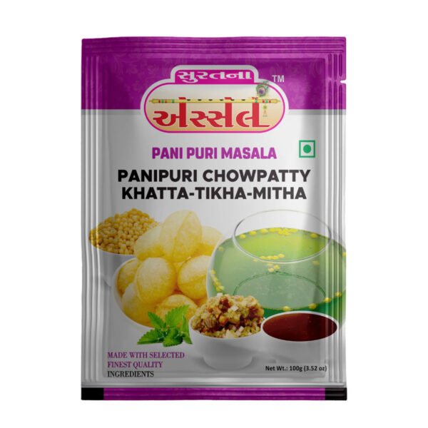 Panipuri Chowpatty Khatta Tikh Mitha
